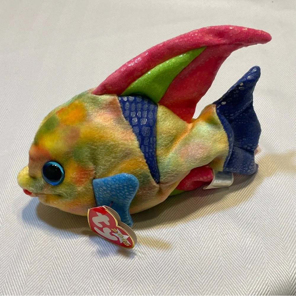 Ty Aruba the Angel Fish Retired Beanie Baby 2000